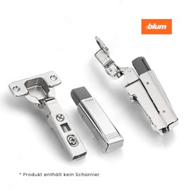 Blum Blumotion 973A (973A0500.01) – Snap On or Retrofit for Clip Top and Clip Hinges with Straight Hinge Arm – Pack of 10