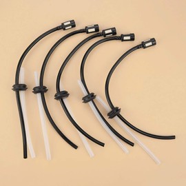 5 Piezas Desbrozadora de Manguera de Combustible Piezas de RepuestoManguera de Combustible de Repuesto con Tanque de Filtro Conjunto de Filtro de Combustibl