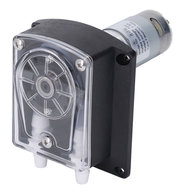 DC12V Peristaltic Pump 1500ml Per Minute Silicone Tube High Flow