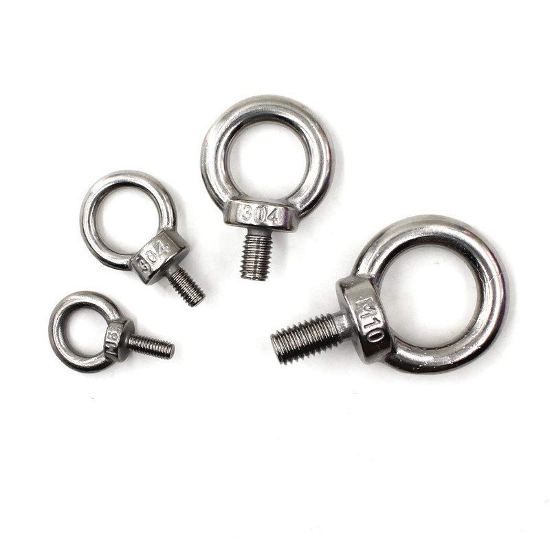 M12 Eye Bolt 304 Stainless Steel Heavy Duty Lifting Ring