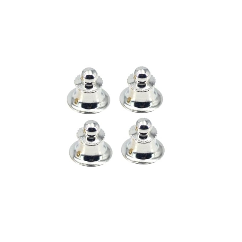Badge Back Hardware Tie Tack Pin Badge Catch Clasp Deluxe