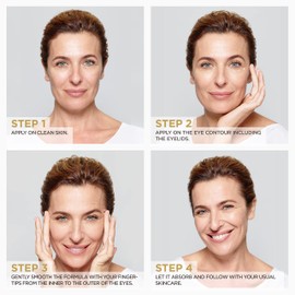 L’Oréal Paris Re-Hydrating Eye Cream, Age Perfect Collagen Expert, Nourishes, Smoothes & Revitalizes the Contour of the Eye, With Pro-Collagen Peptides, For Mature Skin, 15ml