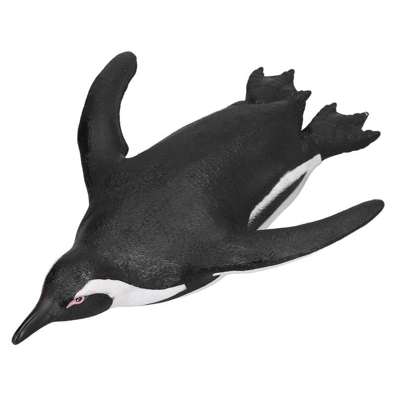 Penguin Model Simulation Soft Rubber Sliding Penguin Model Marine Animal
