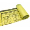 20 Rolls Yellow Sacks with Practical Drawstring 90 Litres