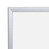 SnapeZo Poster Frame 22x28, Silver, 1.25 Inch Aluminum Profile, Front-Loading