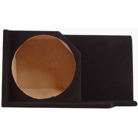 Compatible with Chevy C/K Silverado or GMC Sierra Full Size Extended Cab Truck 1988-1998 Single 12" Subwoofer Sub Box Speaker Enclosure