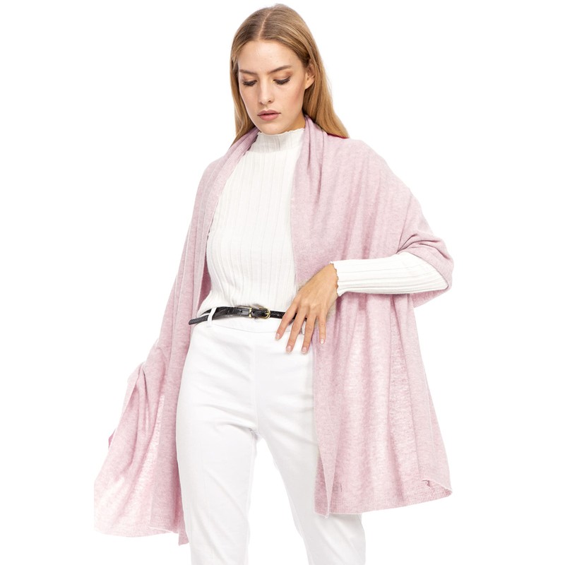 Marine Cashmere - Cashmere Blend Stole for Women, Delicate and