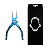 Crazy Shark Aluminum Fishing Pliers Hook Remover with Sheath and