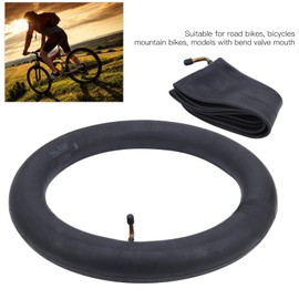 2 Pcs Bicycle/Bike Inner Tube Replacement Butyl Rubber Tire with Bend Valve 14x2.125 inch (fits 1.75, 1.85, 1.90, 1.95, 2.0, 2.10, 2.125) Schrader / Car Type Valve Folding Bicycle (14*2.125)