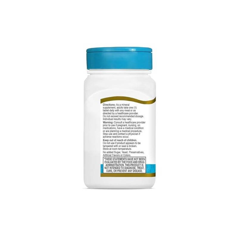 21st century magnesio 250mg, 110 taabletas