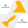 CIYODO 10pcs Car Film Scraper Car Tint Car Squeegee Yellow