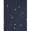 VERTBAUDET 0+ Navy Blue Stars Printed Elastic Seat Cover