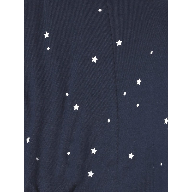 VERTBAUDET 0+ Navy Blue Stars Printed Elastic Seat Cover