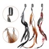 3 Pcs Feather Clips for Hair, Natural Feather Hair Clips
