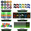BANBALLON 66 PCS Video Game Party Favors Video Game Theme