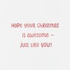 American Greetings Christmas Card for Kids (Christmas is Awesome)