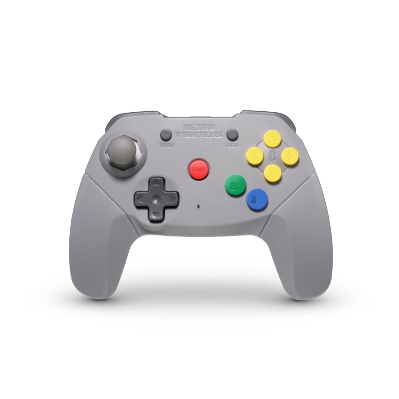 RETRO FIGHTERS/BRAWLER 64 Wireless ブロウラー64 ワイヤレス N64専用コントローラ グレー