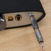 Geekria 4.4mm Male to 3.5mm Balanced Female Gold-Plated Headphones Adapter