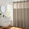 River Dream Heavyweight No Hooks Required Dotted Waffle Weave Shower