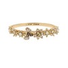 Betsey Johnson Bumble Bee & Mixed Flower Hinged Bangle Bracelet