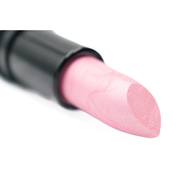 Pure Ziva Satin Shimmer Light Pale Pink Lipstick Color Moisturizing