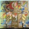 Pokémon Gold Foil Fan Art Cards Lot Of 10 Total