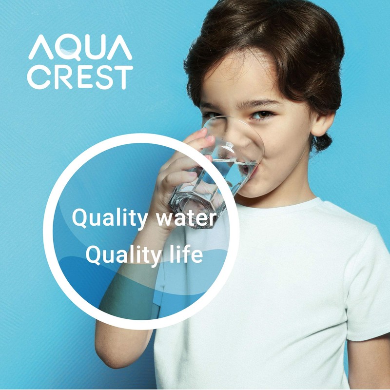 AQUACREST FQK2J Under Sink Water Filter, Replacement for GE FQK2J,