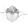 Stainless Steel Manual Juicer Orange Lemon Citrus Squeezer Hand Pressing