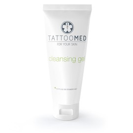 TattooMed Cleansing Gel - Tattoo Wash Gel for Cleansing Tattooed Skin - 1 x 100 ml | 100 ml (Pack of 1)