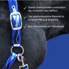 Halter for Horses Fur Headcollar Lined Blue in Sizes x