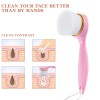 Beomeen 2 Pack Soft Bristle Facial Cleansing Brush for Deep