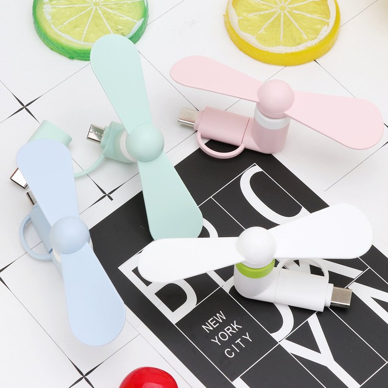 Sichuan Type C Fan,Portable 2 in 1 Cooler Type-C Hanldheld