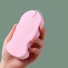Yolispa 4pcs Exfoliating Bath Sponge Super Peeler Body Shower Brush