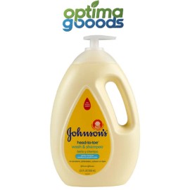 Johnson's Head-To-Toe Baby Wash & Shampoo 33.8 fl oz | Tear-Free Formula.