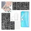 Dolores Estampas Sello Uñas: 9 Plantillas+sello+raspador+bolsa Láser