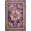 Safavieh Monaco Collection MNC243P Boho Chic Medallion Distressed Area Rug,