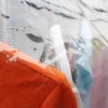 Ruibo Clear Garment Rack Cover for Clothes Rack Cover with