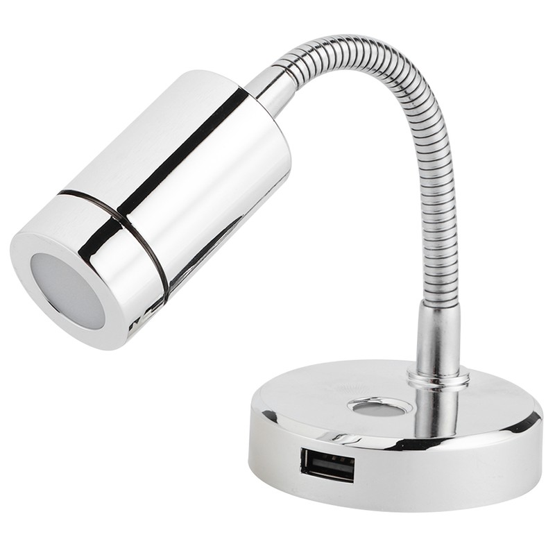 12VDC 1500LM LED Reading Light Rotation Adjustable Marine Car Table