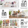 Mowhut 3-Tier Clear Perfume Organizer, Adjustable & Extendable Perfume Tray,