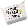 Tennis Ball Makeup Bag Cosmetic Bag for Tennis Players I