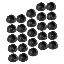 TEHAUX 25 pcs Non Slip Chair Leg Pads Plastic Floor Protectors for Tables and Furniture Easy Installation Prevents Sliding Protects Hardwood Floors