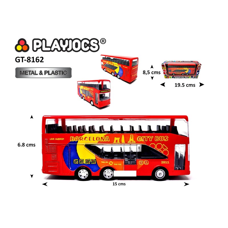 PLAYJOCS GT-8162 Bus Barcelona
