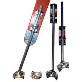 Xtenda-Leg Steel Extension Ladder Leveler with Secure Adjustable Rotating Cleated Feet for Unstable, Slippery, and Uneven Surfaces Meets OSHA Safety StandardsANSI 14.8