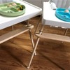 High Chair Footrest, Natural Bamboo Wooden Footrest Compatible with IKEA