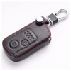 BKY 2 Button Leather Key Case for Honda Stepwagon Fit