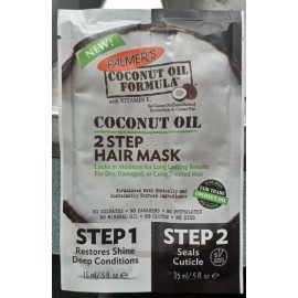 Palmer’s PALMERS COCONUT OIL ° 2 STEP HAIR MASK ° .5 FL OZ ° *Brand New*