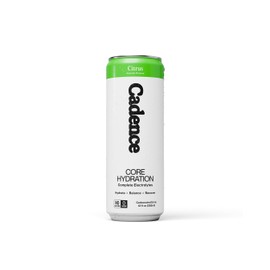 Cadence Electrolyte Drink - Citrus Flavor, 355ml x 12 | Science-Backed Hydration | Zero Sugar, Zero Caffeine | Sodium, Potassium & Magnesium for Performance & Recovery