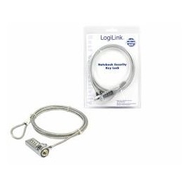 LogiLink Notebook Security Lock 1.5m w/Combination, NBS002 (w/Combination)