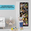 Door Hanging Toy Organizer 4 Layers Large Capacity Hanging Toy