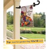 Koutemie Wall Garden Flag Stand Holder Pole with 2 Stoppers